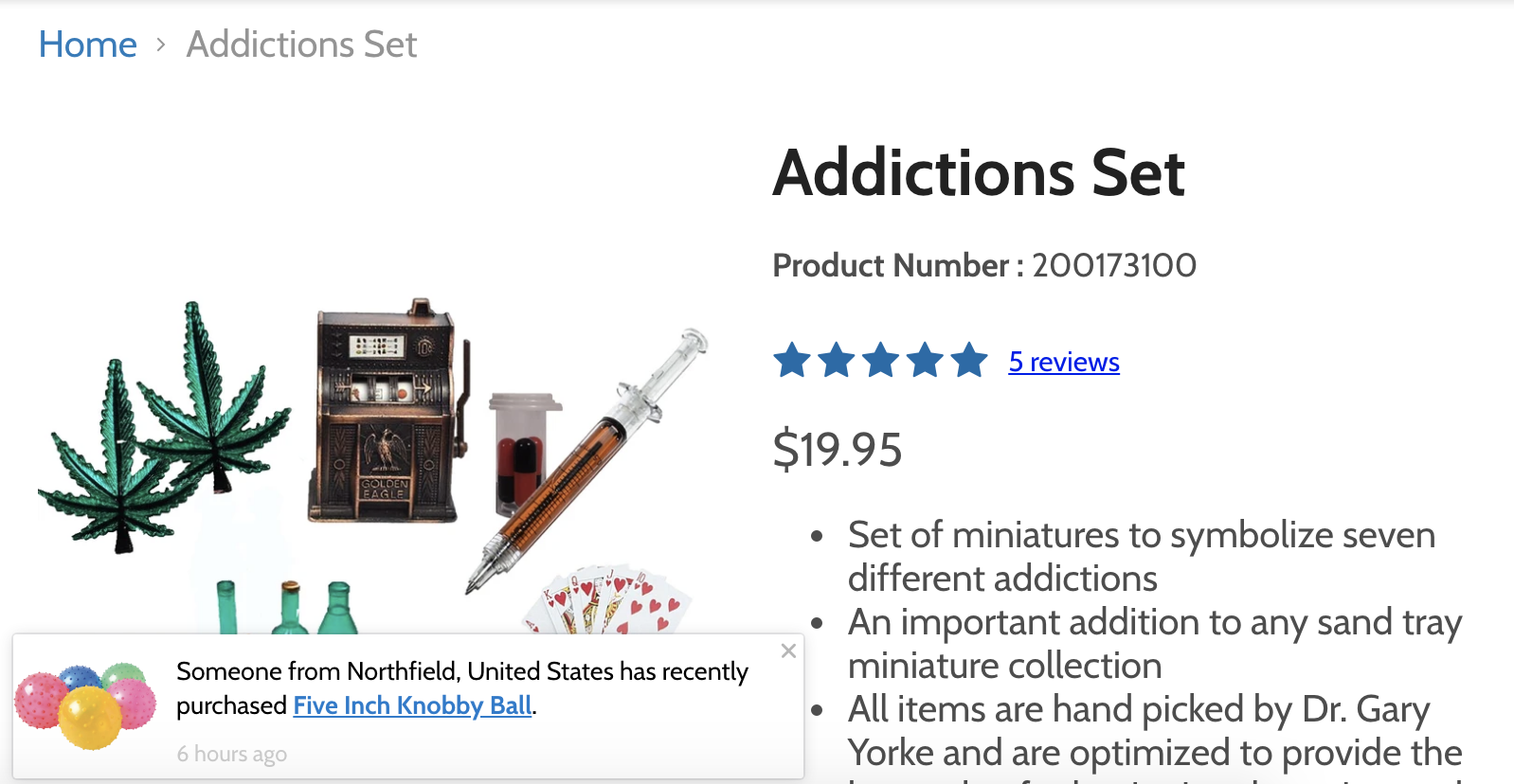 addictions set